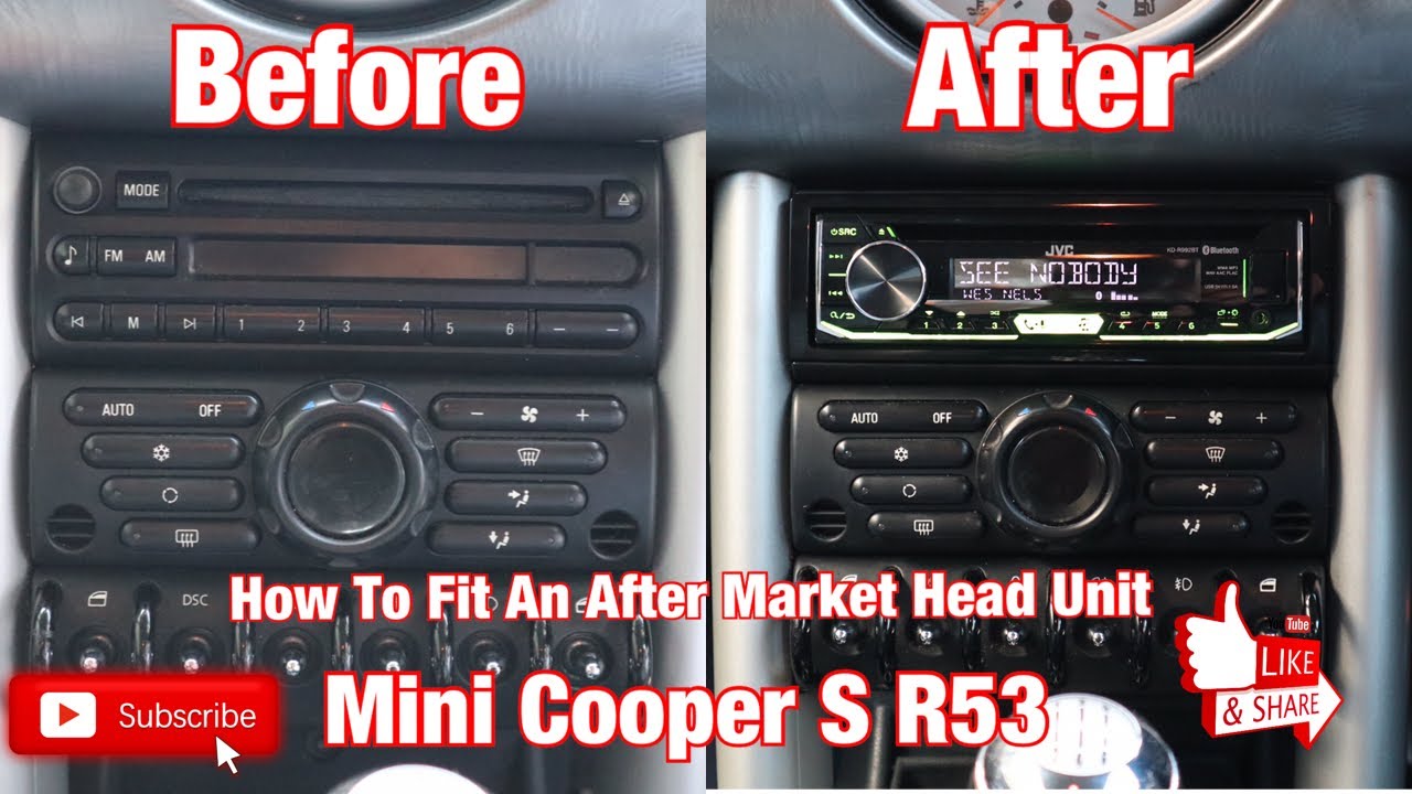 Stereo Mini Cooper S R53 